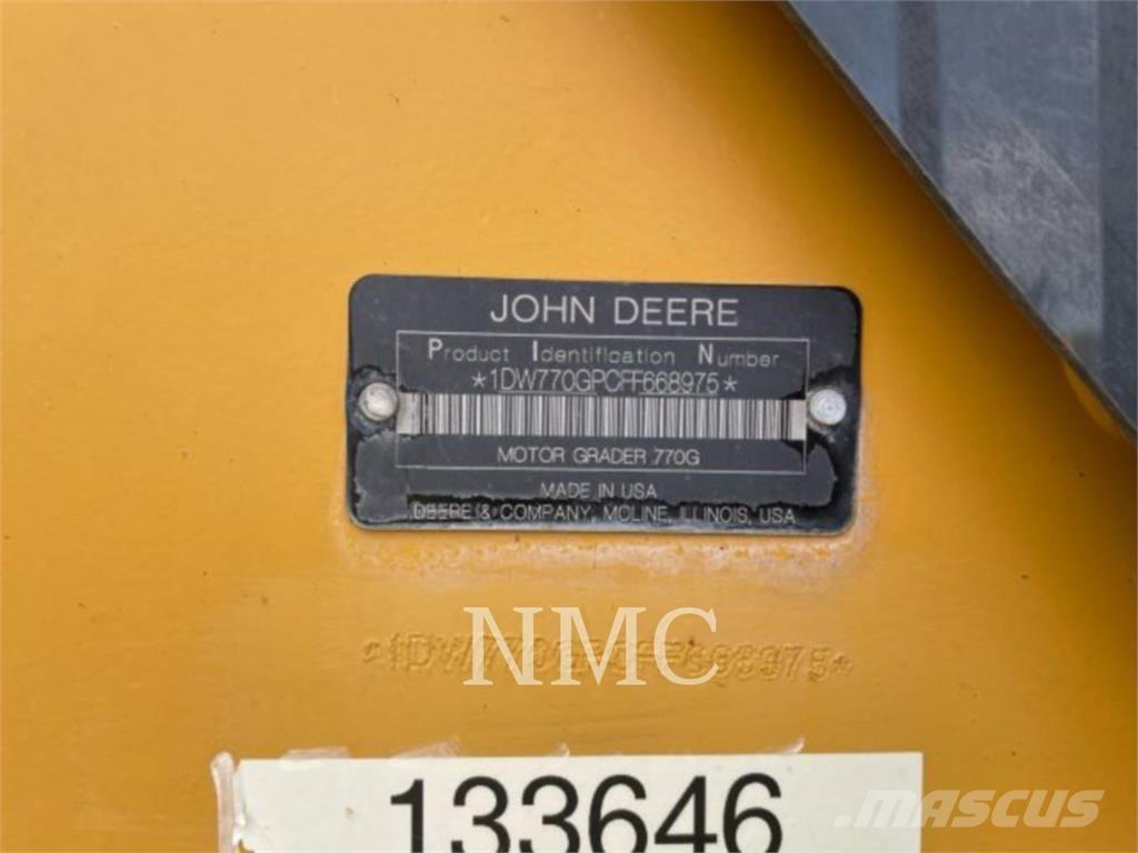 John Deere 770GP_JD Veihøvler