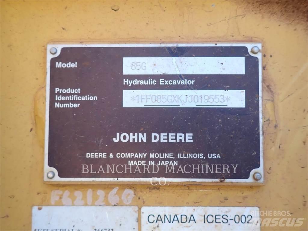John Deere 85G Beltegraver