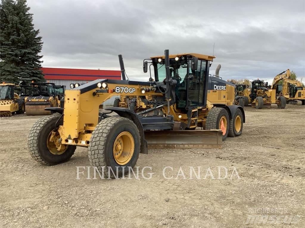 John Deere 870G Veihøvler