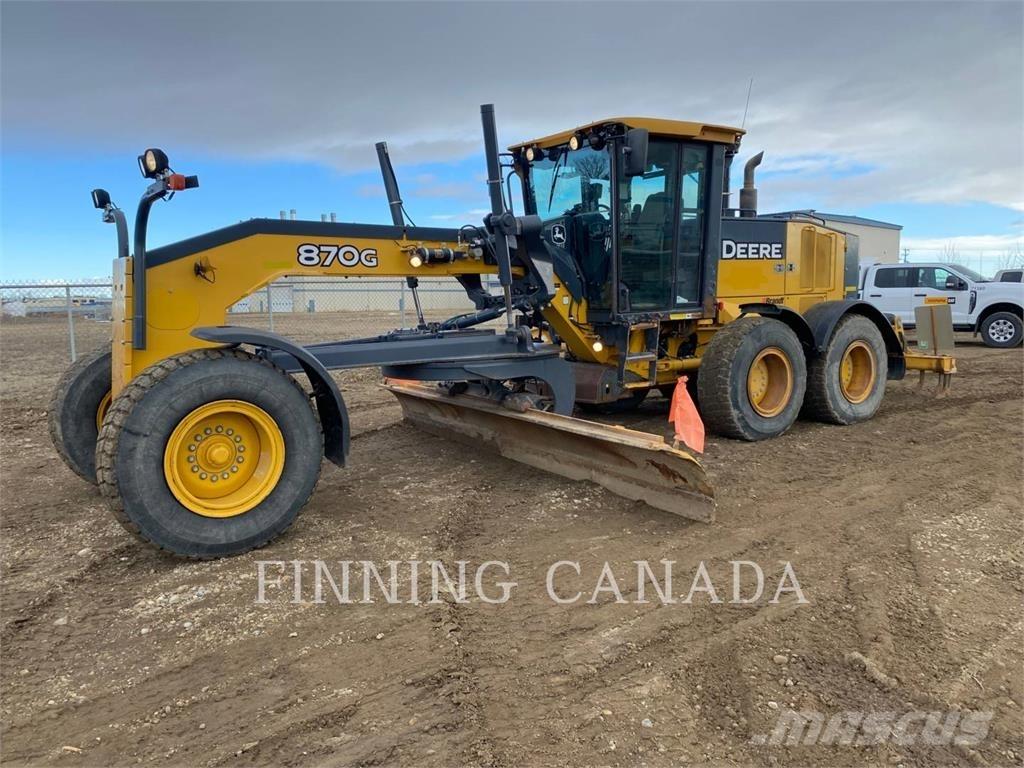 John Deere 870G Veihøvler