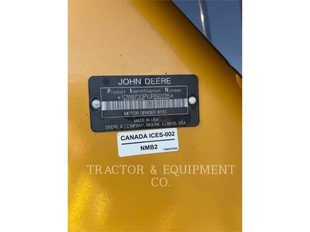 John Deere 872GP Veihøvler