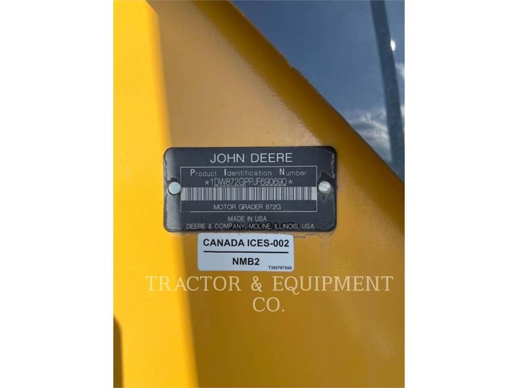John Deere 872GP Veihøvler