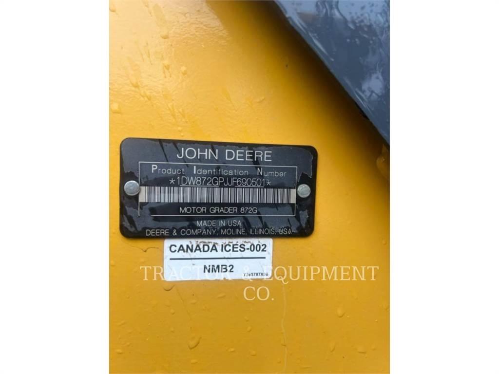John Deere 872GP Veihøvler