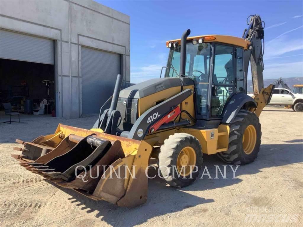 John Deere & CO. 410L Traktorgravere