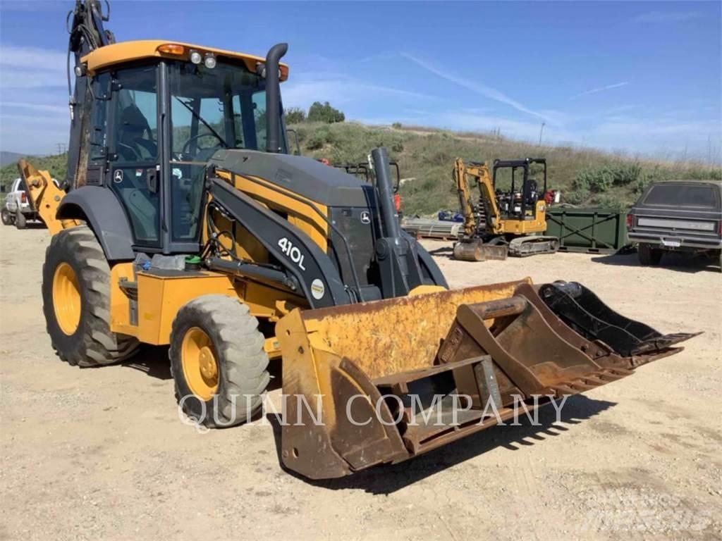 John Deere & CO. 410L Traktorgravere