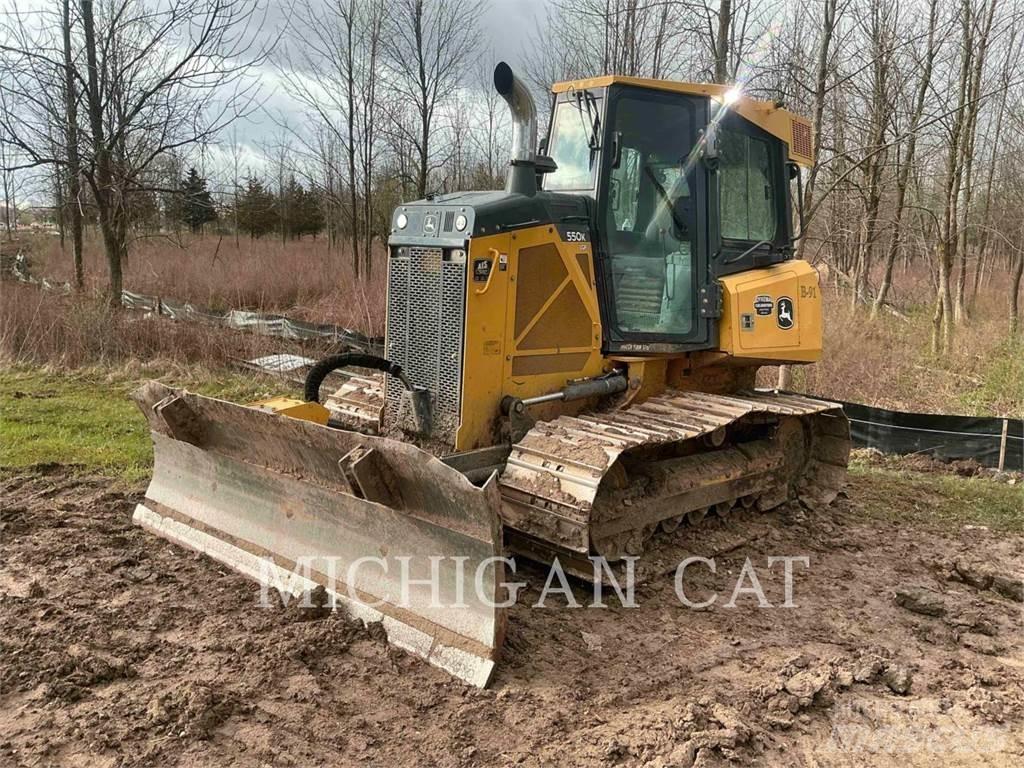 John Deere & CO. 550K Dozere Beltegående