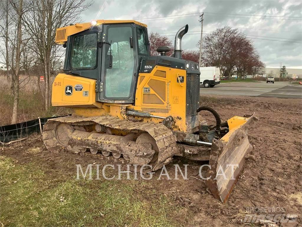 John Deere & CO. 550K Dozere Beltegående