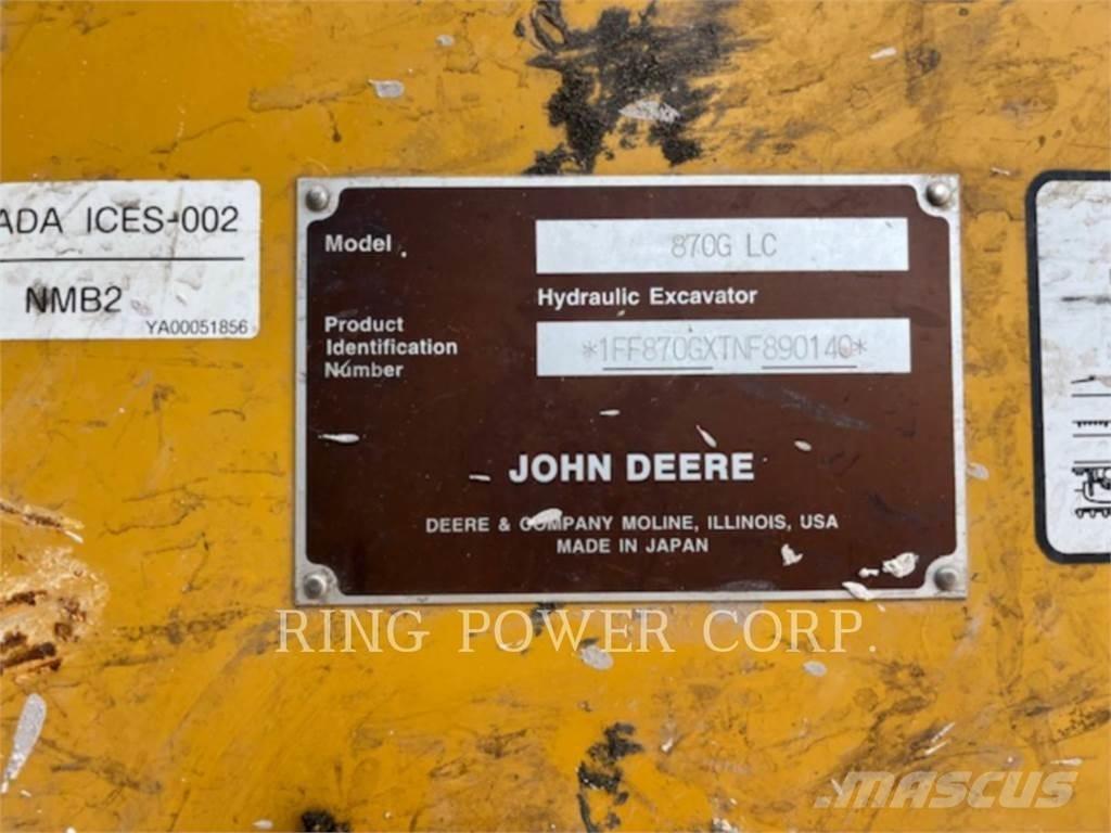 John Deere & CO. 870G Beltegraver
