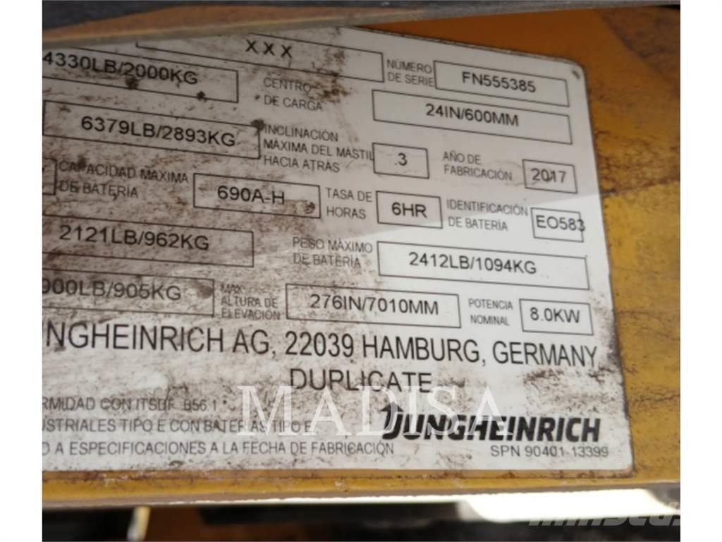 Jungheinrich 2ET4000-48 Gaffeltrucker - Annet