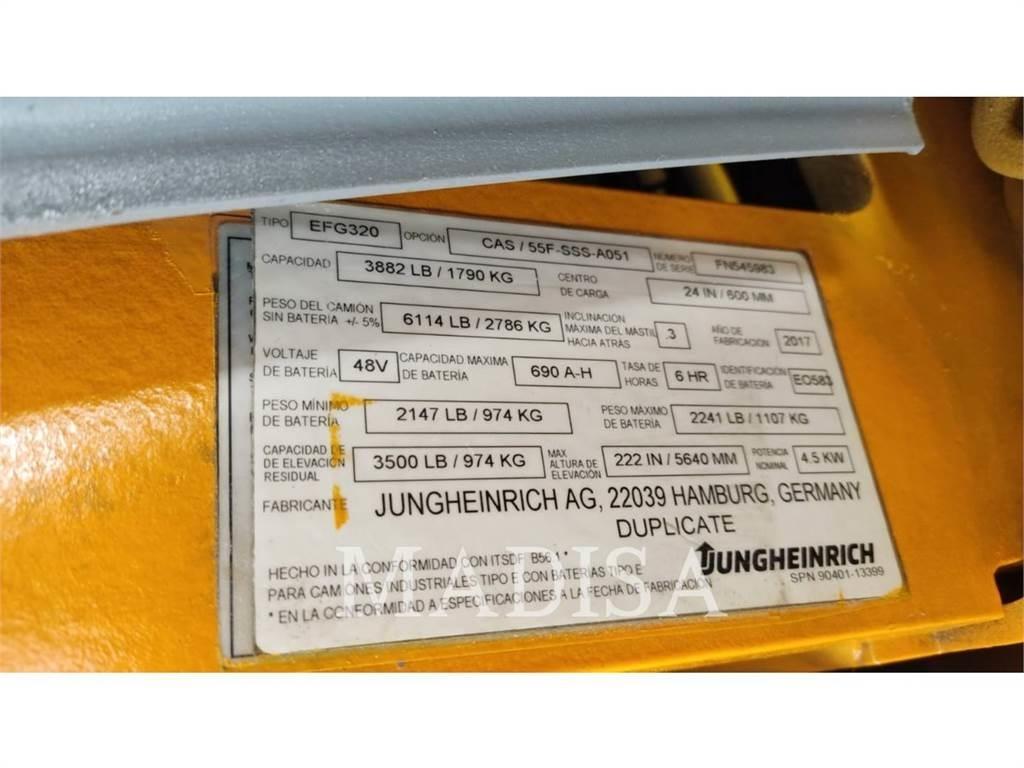 Jungheinrich EFG320-48V Gaffeltrucker - Annet