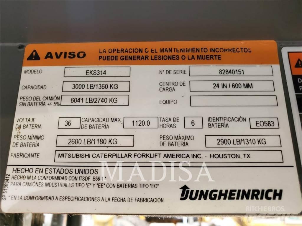 Jungheinrich EKS 314 Gaffeltrucker - Annet
