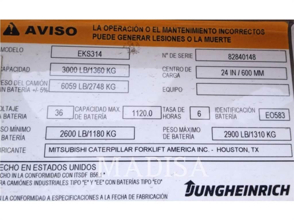 Jungheinrich EKS 314 Gaffeltrucker - Annet