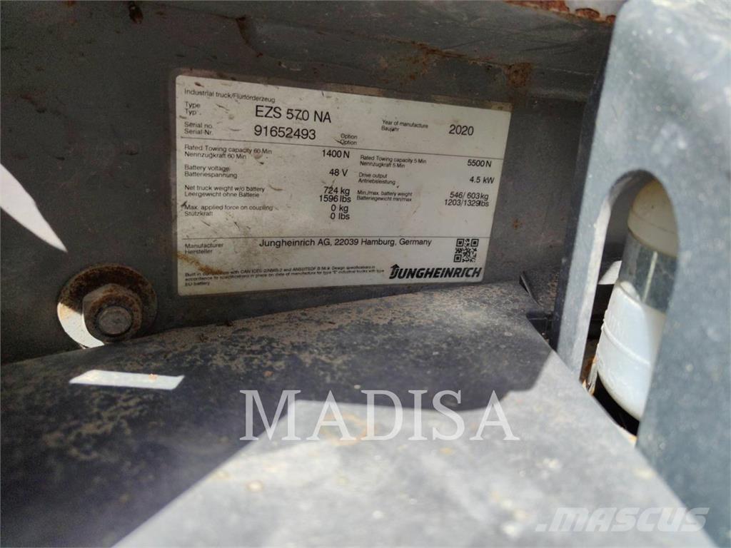 Jungheinrich EZS 570 Elektriske trucker