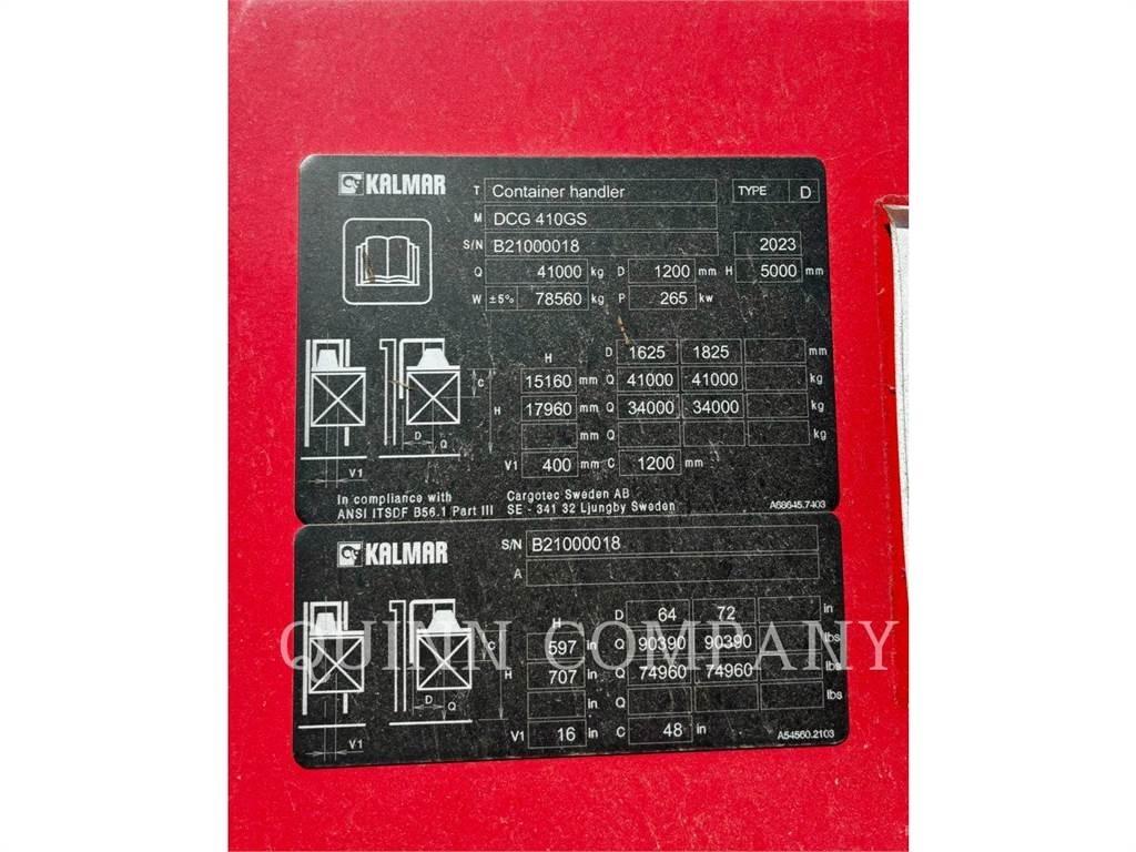Kalmar DCG410GS Gaffeltrucker - Annet