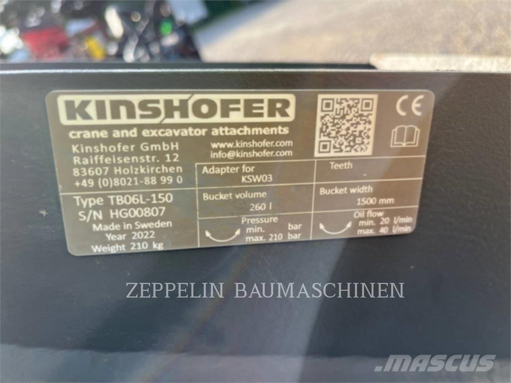 Kinshofer TB06-1500 GLV Kjedegravere