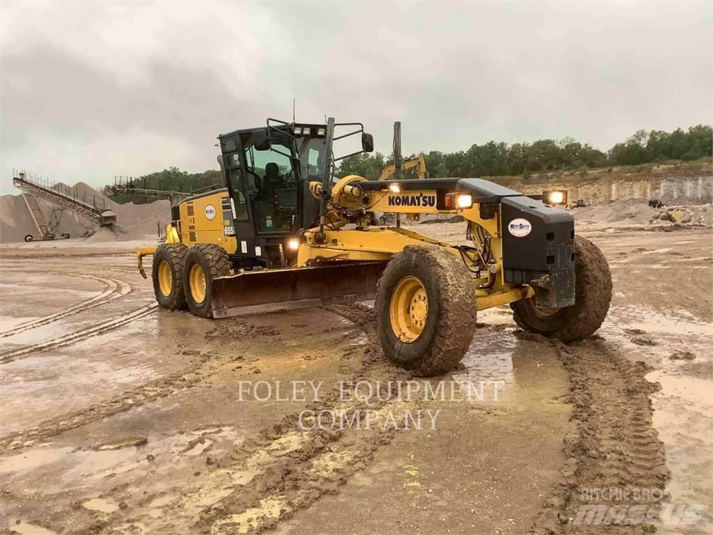 Komatsu GD655 Veihøvler
