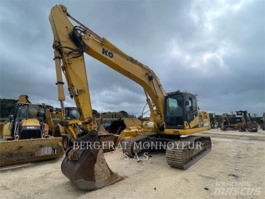 Komatsu HB215 Beltegraver