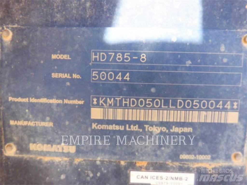 Komatsu HD785-8 Rammestyrte Dumpere