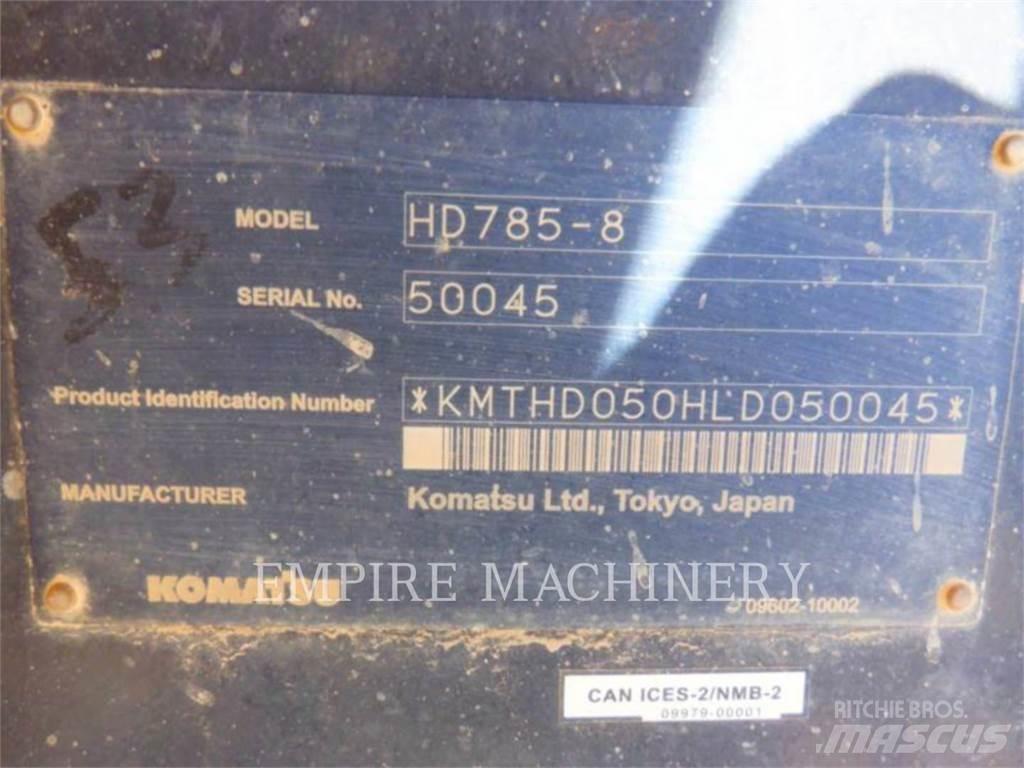 Komatsu HD785-8 Rammestyrte Dumpere