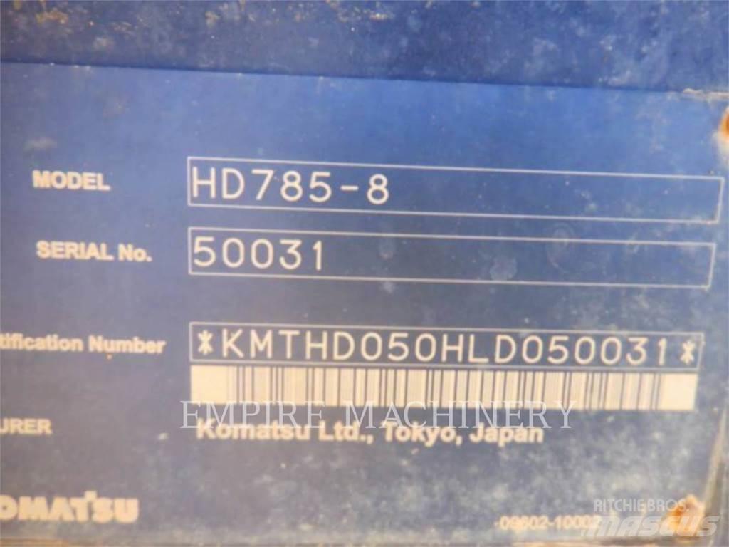 Komatsu HD785-8 Rammestyrte Dumpere