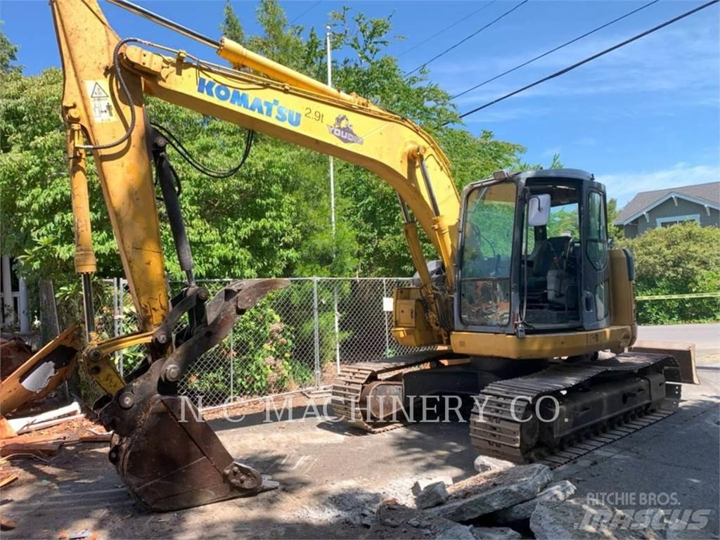 Komatsu PC-138 Beltegraver