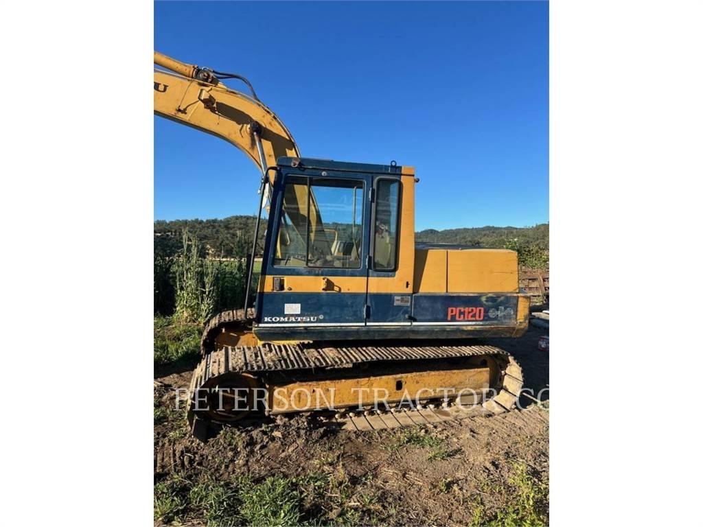 Komatsu PC120 Beltegraver
