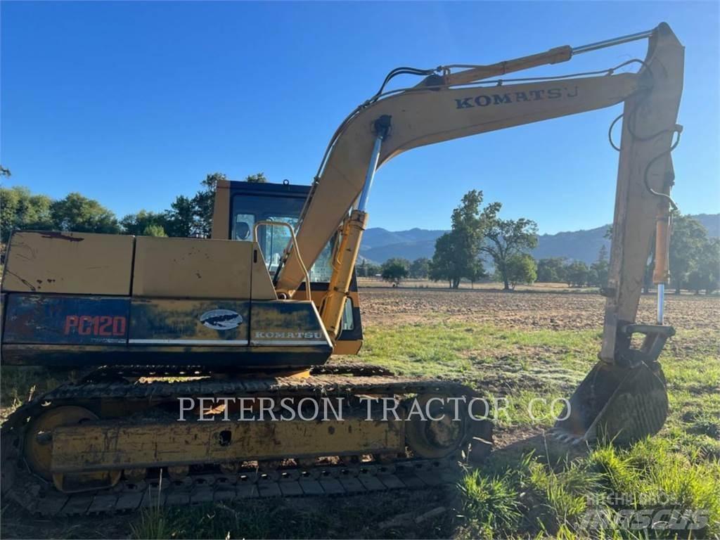Komatsu PC120 Beltegraver