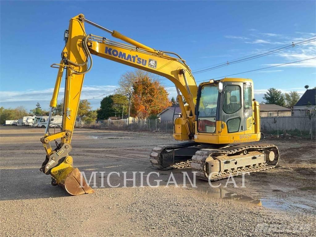 Komatsu PC128US Beltegraver