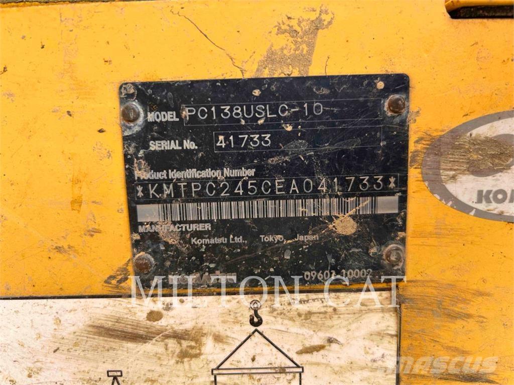 Komatsu PC138USLC-10 Beltegraver