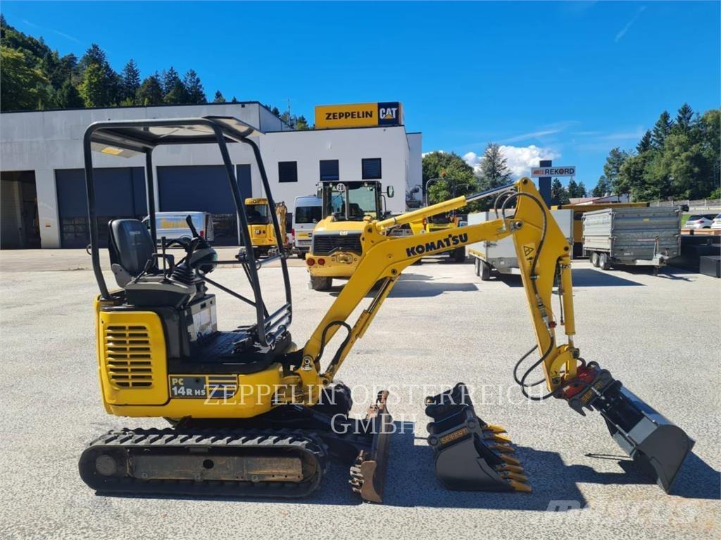 Komatsu PC14R HS Beltegraver