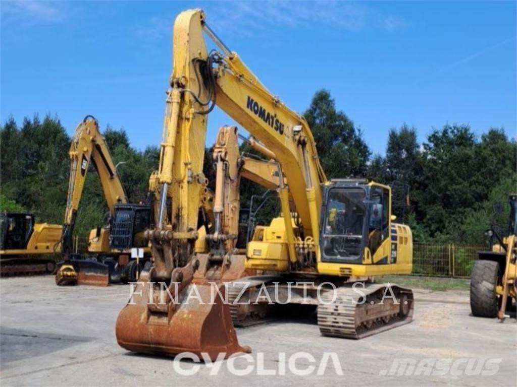 Komatsu PC210 Beltegraver