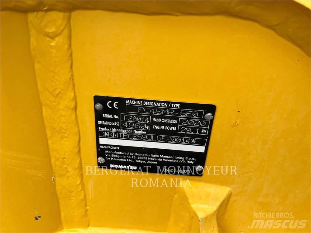 Komatsu PC45MR - 5E0 Minigravere <7t