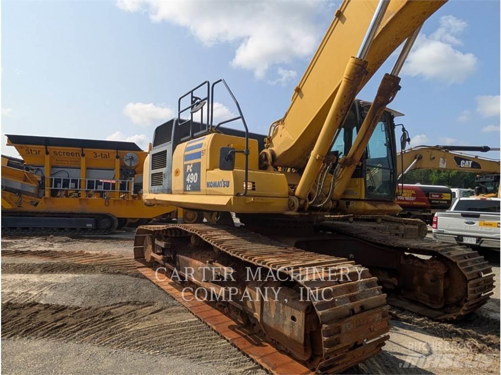 Komatsu PC490 Beltegraver