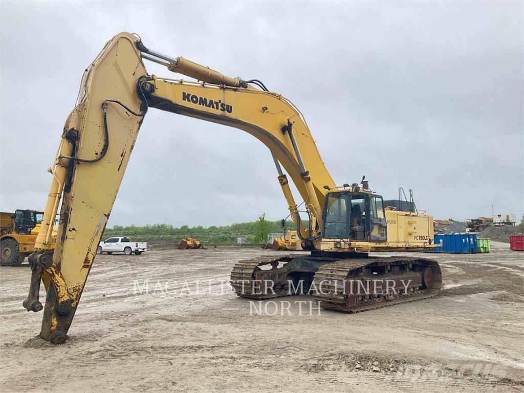 Komatsu PC750 Beltegraver