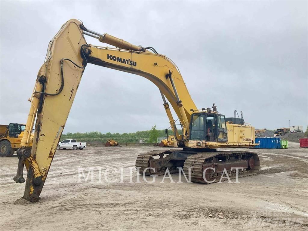 Komatsu PC750LC-6K Beltegraver