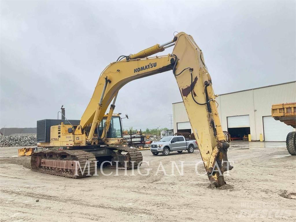 Komatsu PC750LC-6K Beltegraver