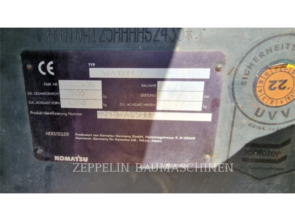 Komatsu WA100M-7 Hjullastere