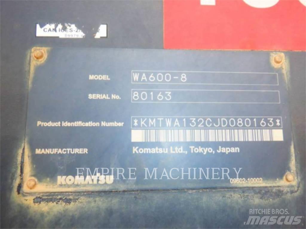 Komatsu WA600-8 Hjullastere