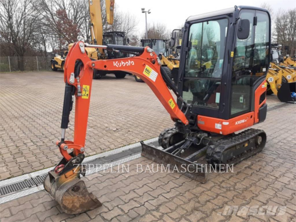 Kubota KX016-4 Beltegraver