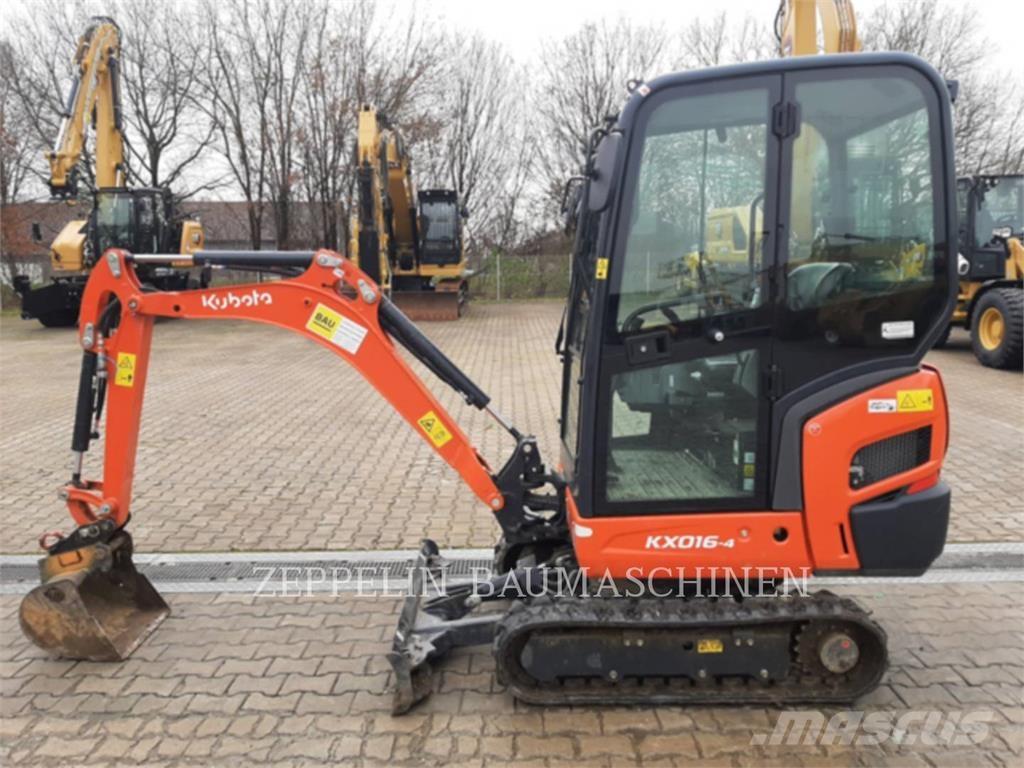 Kubota KX016-4 Beltegraver