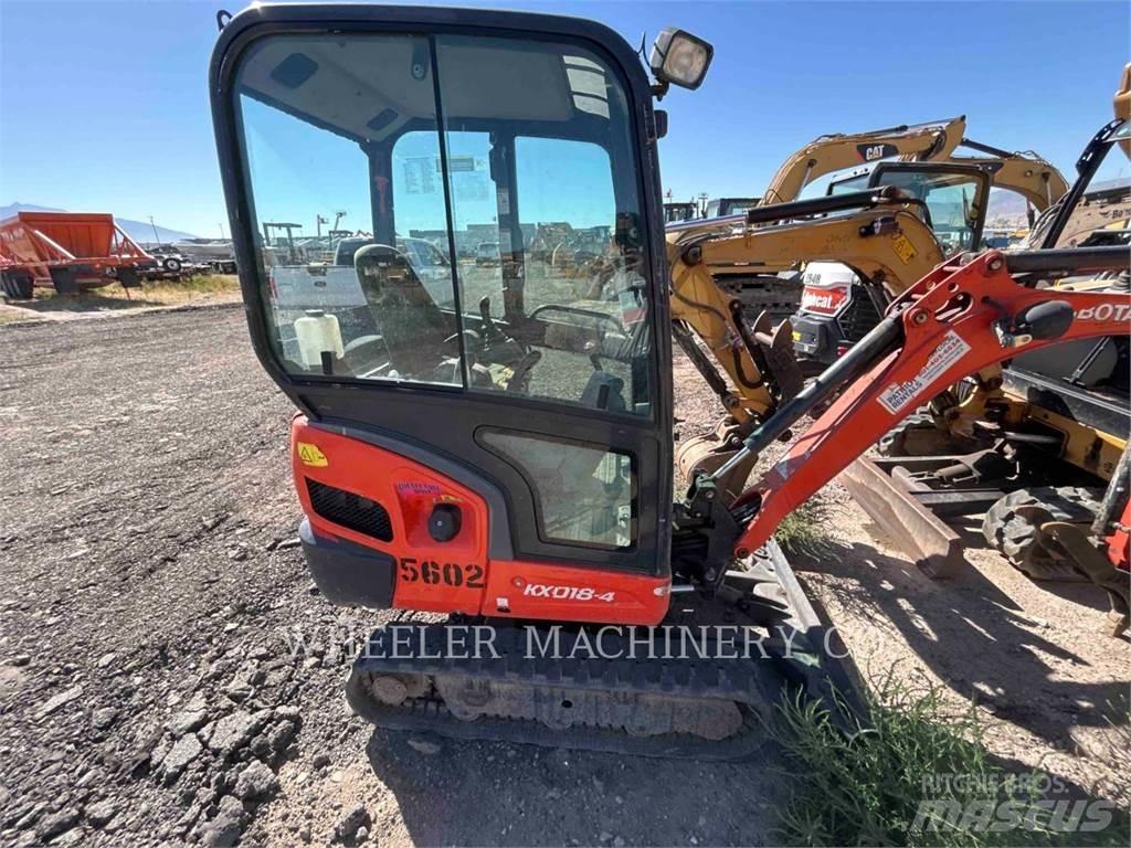 Kubota KX018-4 Beltegraver
