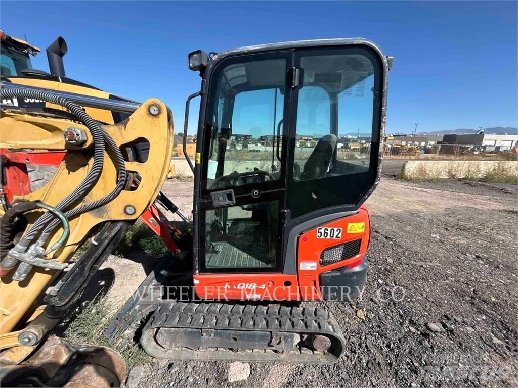 Kubota KX018-4 Beltegraver