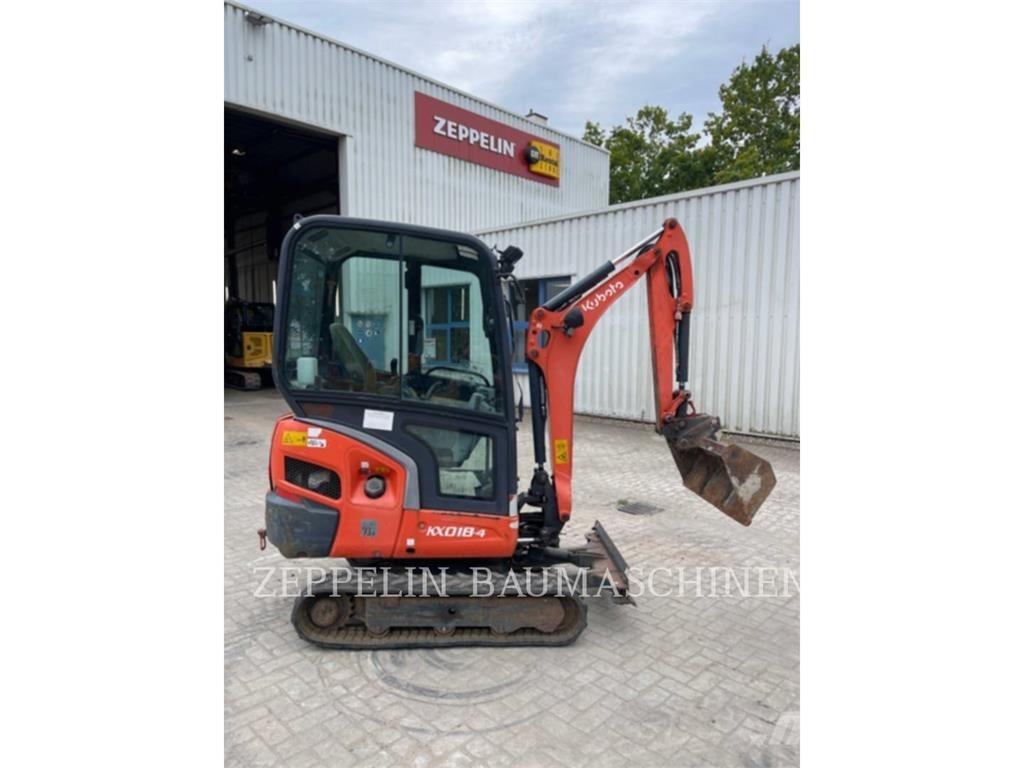 Kubota KX018-4 Beltegraver
