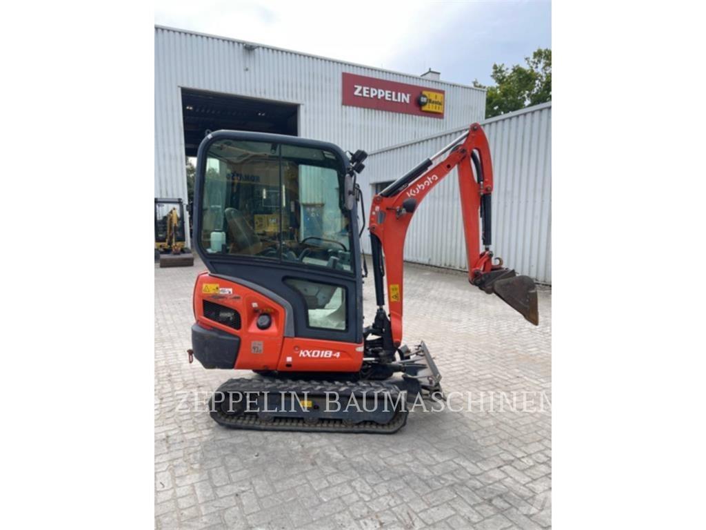 Kubota KX018-4 Beltegraver