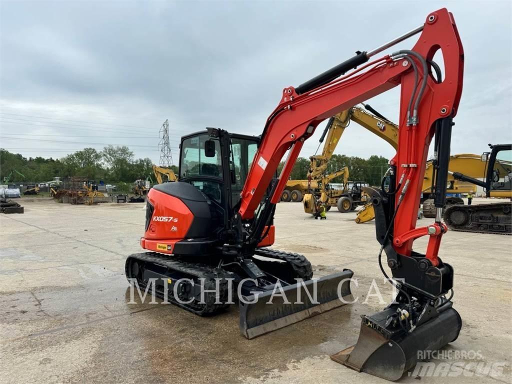 Kubota KX057-4 Beltegraver
