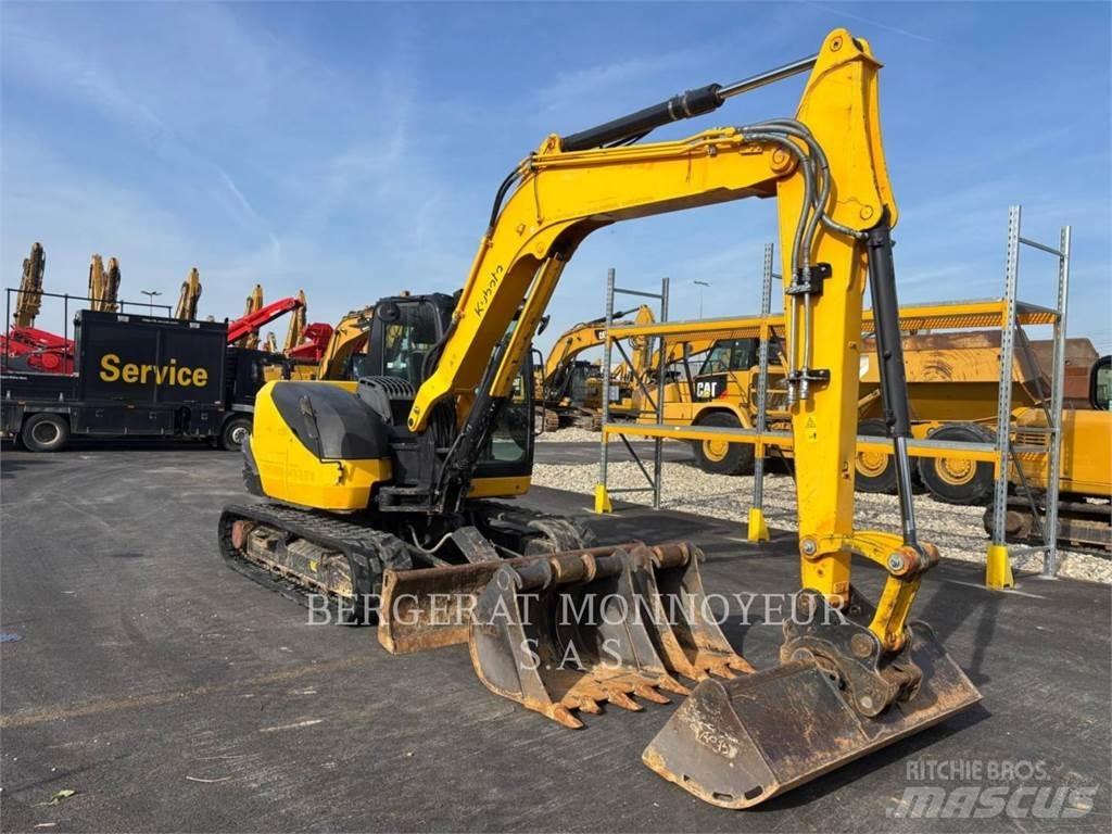 Kubota KX080.4 Beltegraver