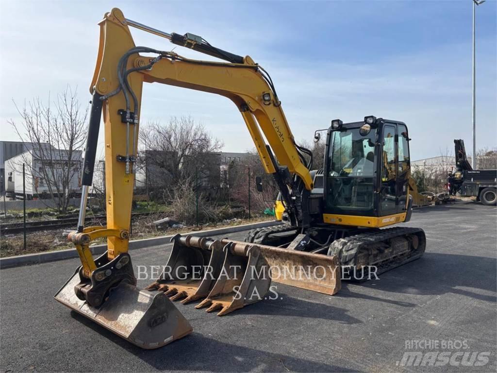 Kubota KX080.4 Beltegraver