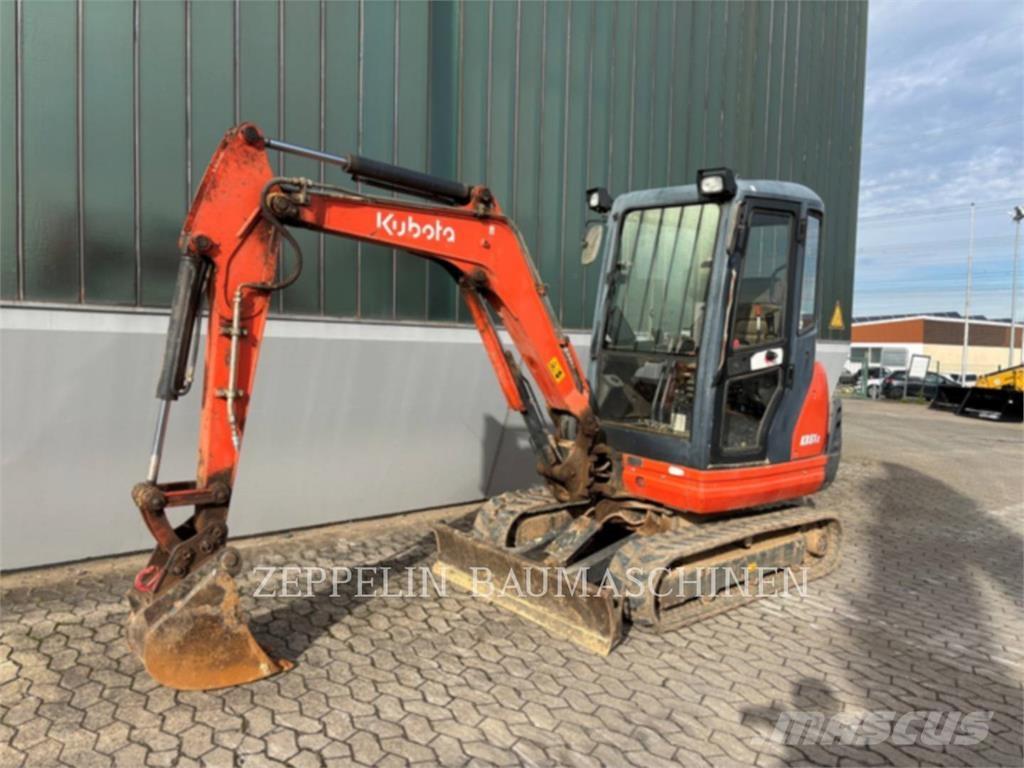 Kubota KX61-3 Beltegraver