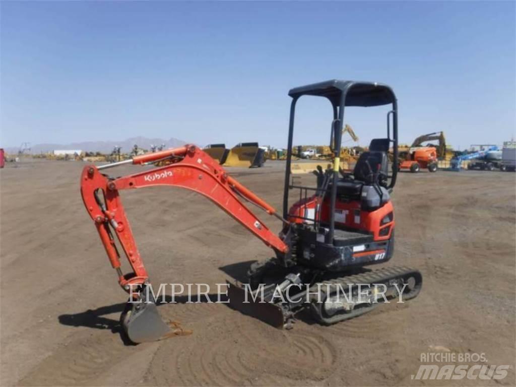 Kubota U17 Beltegraver