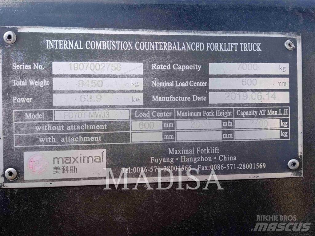 MAXI-LIFT FD70T-MWJ3 Gaffeltrucker - Annet